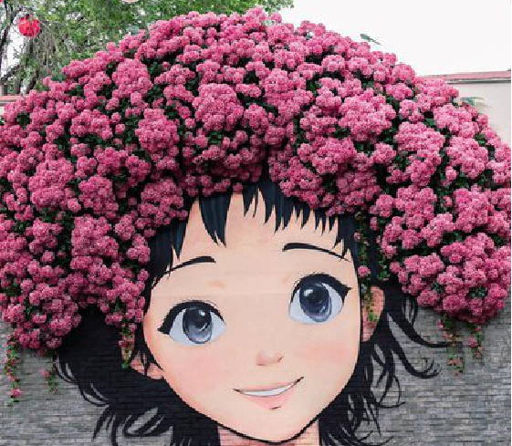 巴南墙体彩绘-网红墙打卡