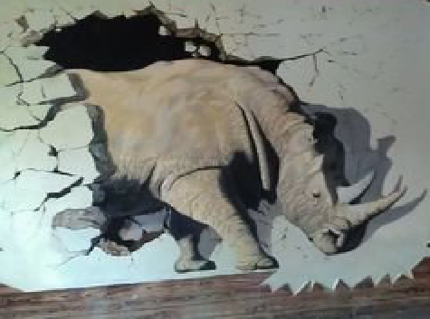 巴南在墙绘中,如何绘制3D效果?