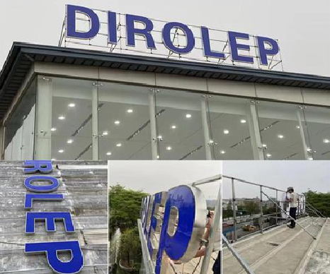 巴南楼顶发光字安装的注意事项。